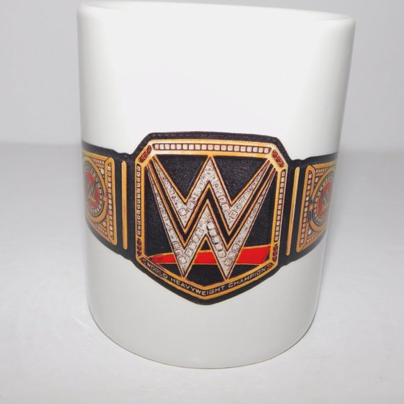 2020 WWE / WWF Wrestling Championship Belt Coffee Tea mug Cup - Picture 9 of 9